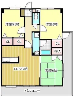 ベストビルディング【405号室】の間取り