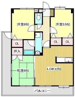 ベストビルディング【501号室】の間取り