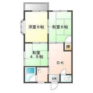 メゾンセフィール【201号室】の間取り