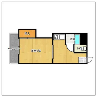 サンハイツエム【210号室】の間取り