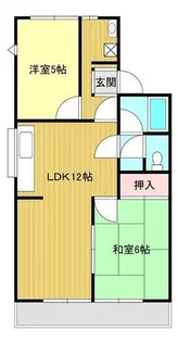 ホリデーハイツ【201号室】の間取り