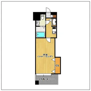 ダイナコートエスタディオ東公園【606号室】の間取り