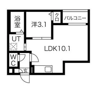Jack kasaderaⅢ【1階】の間取り