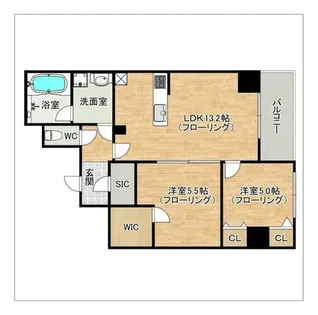 aLATO 赤坂 けやき通り【101号室】の間取り