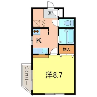 サンフォレストⅡ【1階】の間取り