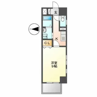 レジディア東桜【10階】の間取り