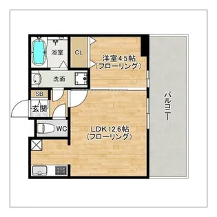 D-room野間大池【2階】の間取り