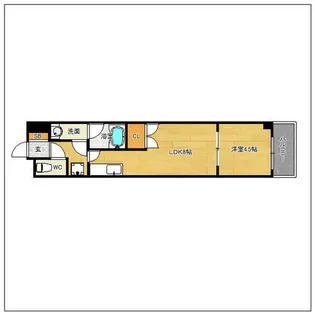 グランドスクエア【4階】の間取り