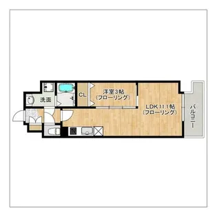 ラ メゾン ド ナチュール【6階】の間取り