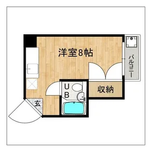 アーツビル【403号室】の間取り
