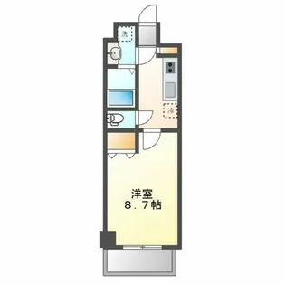 ルミノス千種【1003号室】の間取り