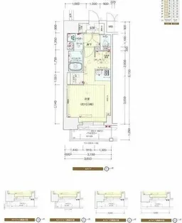 プレサンス池下トレス【8階】の間取り