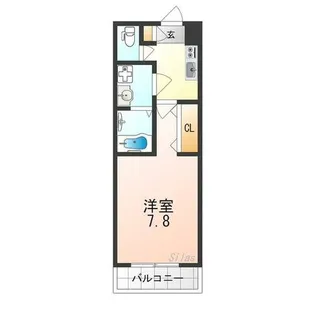 ジーメゾン高石加茂【3階】の間取り