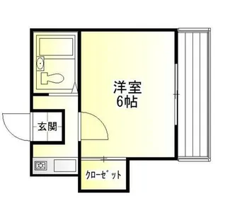 テリム七番館【101号室】の間取り
