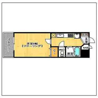 兼信ビル【205号室】の間取り