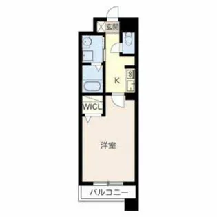 カルザ姫路【6階】の間取り