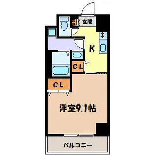 ISM今池【3階】の間取り