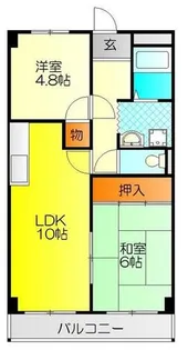 メゾン・ボルタ【5階】の間取り