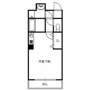 イーストコート【601号室】の間取り