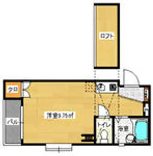 ブレインズ室見サード【1階】の間取り