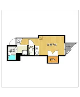 今泉ハイツ(今泉1丁目)【502号室】の間取り