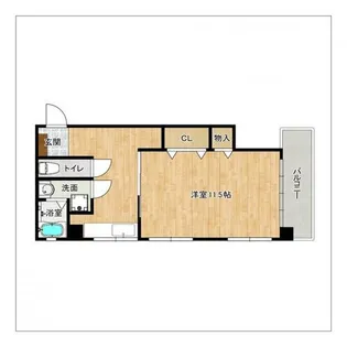 マナホームビルII【202号室】の間取り