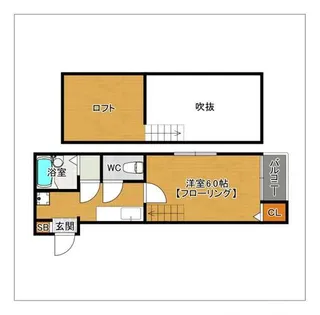 コンフォートベネフィス室見3【202号室】の間取り