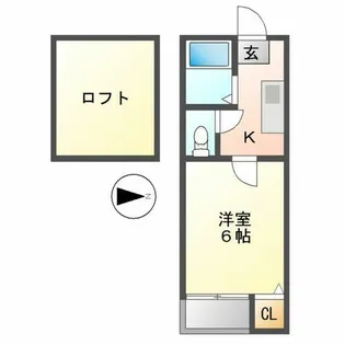 エランド大須【2階】の間取り