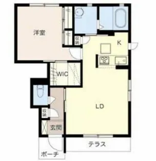 メゾン壽【1階】の間取り