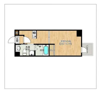 MODERN PALAZZO 大濠Porto【6階】の間取り