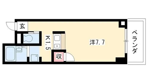 グランステージ千種【4D号室】の間取り
