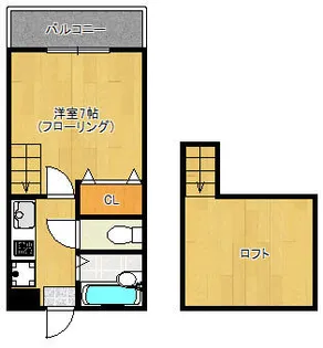 スピカ8【105号室】の間取り
