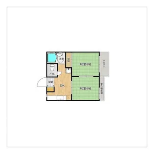 タウニィコンドウ【2階】の間取り