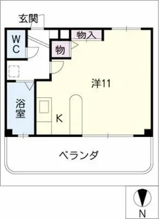 グレイス・1【2階】の間取り