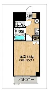 ラフォーレ香椎【325号室】の間取り