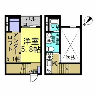 starrobe.【1階】の間取り