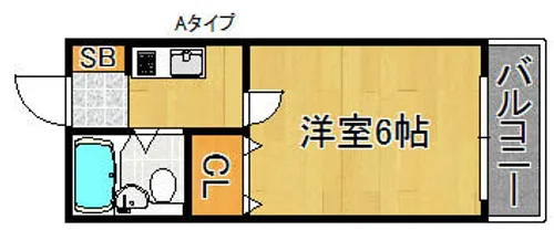 アーバンシェトワ【3階】の間取り