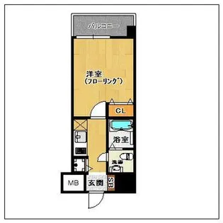 サヴォイ フェアリー・パーク【9階】の間取り