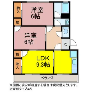 Marvericks【102号室】の間取り