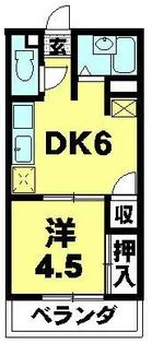 PRINTEMPS【101号室】の間取り