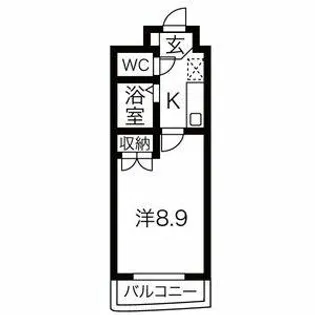 シティライフ本郷北【2階】の間取り