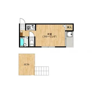 アーバンサイト博多【203号室】の間取り