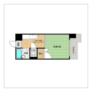 レジデンス塩原【3階】の間取り
