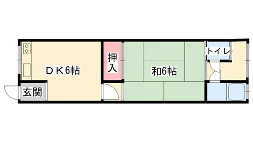 新家ハイツ【203号室】の間取り