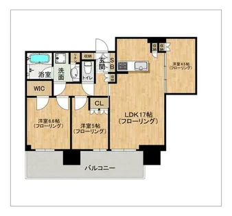 照葉ザ・タワー【28階】の間取り