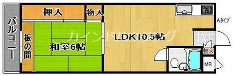 ルミエール【4階】の間取り