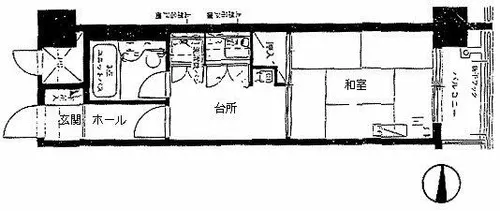 ライオンズマンション中島公園通り【2階】の間取り
