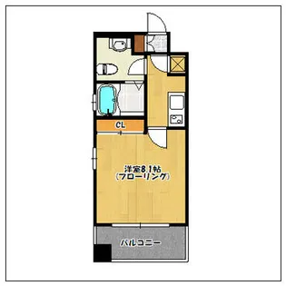 サヴォイテンジンクォーター【5階】の間取り