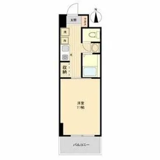 S-FORT神宮南【4階】の間取り