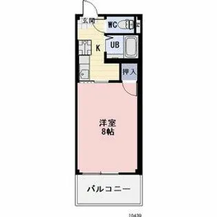 サープラス石田【2階】の間取り